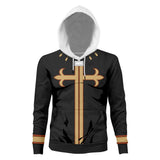 Anime JoJo's Bizarre Adventure Stone Ocean Enrico Pucci Cosplay Sudadera Navidad Fiesta 3D Impreso Casual