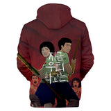 TV All of Us Are Dead Sudadera Cosplay Navidad Fiesta 3D Impreso Casual