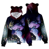 Anime Tokyo Revengers Oreja De Gato Sudadera Niños Cosplay Navidad Fiesta 3D Impreso Casual