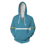 TV Stranger Things 4 Sudadera Cosplay Navidad Fiesta 3D Impreso Casual con Cremallera