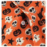 Halloween Disfraz Calabaza Cráneo Fantasma Camisa de Manga Larga para Adultos Masculino