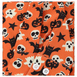 Halloween Disfraz Calabaza Cráneo Fantasma Camisa de Manga Larga para Adultos Masculino