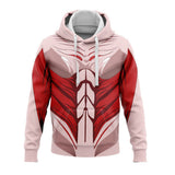 Anime Attack on Titan Anne leonhardt Sudadera Cosplay Navidad Fiesta 3D Impreso chaqueta
