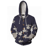 Juego Shin Megami Tensei V Sudadera Cosplay Navidad Fiesta 3D Impreso Casual con Cremallera