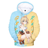 Anime Rent A Girlfriend Nanami Mami Sudadera Cosplay Navidad Fiesta 3D Impreso Casual