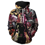 Patrulla-X X-Men: Dark Phoenix Cosplay Sudadera de Manga Larga Sudadera con Capucha Unisex