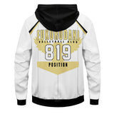 Anime Haikyuu!! Cosplay Fukurōdani Sudadera Estampada con Capucha Unisex