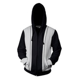 Anime Bleach Aizen Sousuke Sudadera Cosplay Navidad Fiesta 3D Impreso Casual