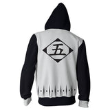 Anime Bleach Aizen Sousuke Sudadera Cosplay Navidad Fiesta 3D Impreso Casual