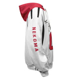 Haikyuu!! Cosplay Sudadera Nekoma Escuela Secundaria Sudadera con Capucha Ropa Deportiva Unisex