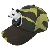 Sombrero Ajustable de Verano Sombrero de Béisbol Dibujos Animados Panda Sombrero Accesorios