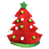 Navidad Sombrero Rojo de Duende para Fiesta Sombrero con Orejas Gorro de Navidad