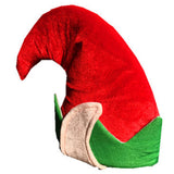 Navidad Sombrero Rojo de Duende para Fiesta Sombrero con Orejas Gorro de Navidad
