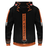 My Hero Academia Bakugou Katsuki Cosplay Sudadera Estampada 3D Impreso Sudadera Unisex