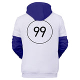Killua Zoldyck Cosplay Sudadera HUNTER×HUNTER Sudadera Estampada con Capucha Unisex