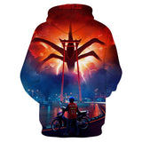 TV Stranger Things 4 Sudadera Cosplay Navidad Fiesta 3D Impreso Casual