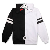 Danganronpa Monokuma Cosplay Sudadera con Manga Larga Sudadera Casual con Capucha Unisex