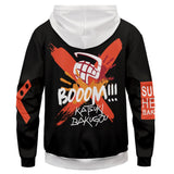 Bakugou Katsuki Sudadera My Hero Academia Cosplay Sudadera Estampada con Capucha Unisex