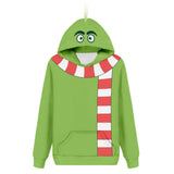 Película The Grinch Cosplay Sudadera Navidad Fiesta 3D Impreso Casual