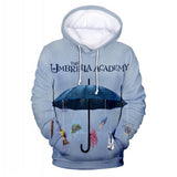 TV The Umbrella Academy 3 Sudadera Cosplay Navidad Fiesta 3D Impreso Casual