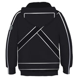 Sword Art Online Kirigaya Kazuto Cosplay Sudadera con Capucha de Manga Larga para Niños