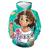 Anime Encanto Sudadera Cosplay Navidad Fiesta 3D Impreso Casual