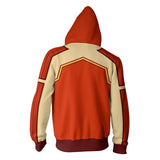 Avatar: La Leyenda de Aang Avatar: The Last Airbender Fire Ferret Sudadera con Cremallera Unisex