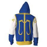 Kurapika Cosplay Sudadera HUNTER×HUNTER Sudadera Estampada con Cremallera y Capucha Unisex