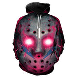 Película Friday the 13th Sudadera Cosplay JasonVoorhees Sudadera con Capucha Unisex
