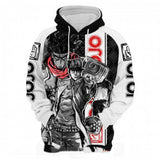 JoJo's Bizarre Adventure Cosplay Sudadera Kujo Jotaro Star Platinum Sudadera Estampada Unisex