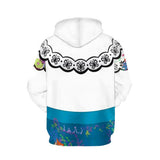 Anime Encanto Mirabel Sudadera Cosplay Navidad Fiesta 3D Impreso Casual