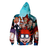 Anime Rugrats in Paris Sudadera Cosplay Navidad Fiesta 3D Impreso Casual