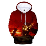 Juego Elden Ring Sudadera Cosplay Navidad Fiesta 3D Impreso Casual