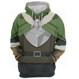 Anime The Rising of the Shield Hero Iwatani Naofumi Sudadera Cosplay Navidad Fiesta 3D Impreso Casual