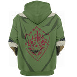 Anime The Rising of the Shield Hero Iwatani Naofumi Sudadera Cosplay Navidad Fiesta 3D Impreso Casual