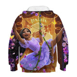 Anime Encanto Isabela Niños Sudadera Cosplay Navidad Fiesta 3D Impreso Casual