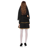 Halloween Sexy Monja Cosplay Disfraz Traje de Escenario para Adultos Femenino