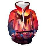 TV Stranger Things 4 Sudadera Cosplay Navidad Fiesta 3D Impreso Casual