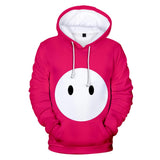 Fall Guys: Ultimate Knockout Cosplay Sudadera de Manga Larga Sudadera Casual con Capucha Unisex