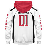 Haikyuu!! Cosplay Sudadera Nekoma Escuela Secundaria Sudadera con Capucha Ropa Deportiva Unisex