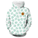 Tom Nook Sudadera Animal Crossing Bosque de Los Animales Sudadera Estampada con Capucha Unisex