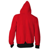 Kakegurui Jabami Yumeko Cosplay Sudadera 3D Impreso Sudadera con Cremallera Unisex