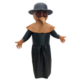 Steampunk Plague Doctor Traje Inflable Pico de Pájaro Nariz Larga Traje Divertido para Halloween