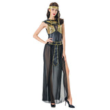 Halloween Disfraz Diosa Griega Cleopatra Cosplay Traje de Fiesta o de Escenario para Adultos Femenino