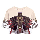 Juego Genshin Impact Yae Miko Cosplay Pantalón 3D Impreso Casual Deportivo Conjunto Traje