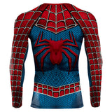 Película Spider Man Camiseta De Manga Larga Cosplay Navidad Fiesta 3D Impreso Casual