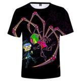 Invader ZIM Invasor Zim Camiseta Casual de Verano 3D Impreso Camiseta Unisex
