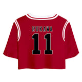 Anime SLAM DUNK Kaede Rukawa Cosplay Camiseta Pantalón Navidad Fiesta 3D Impreso Casual