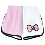 Juego Danganronpa Monomi Cosplay Camiseta Pantalón 3D Impreso Casual Deportivo Conjunto