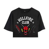 TV Stranger Things Hellfire Club Cosplay Camiseta Pantalón 3D Impreso Casual Deportivo Traje Conjunto